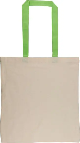 Bolsa tote algodón 140 g/m² asas color