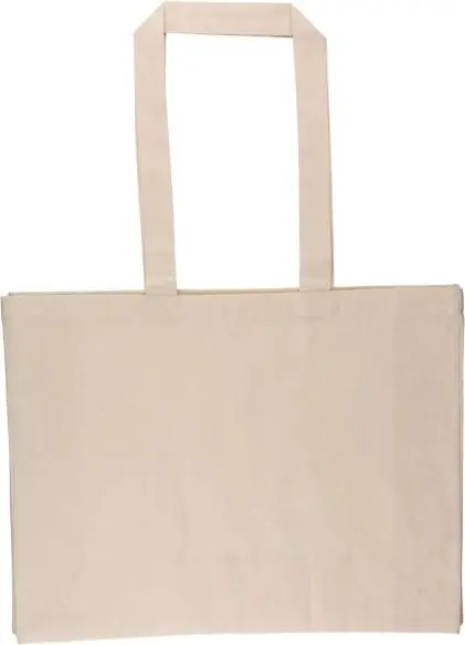 Bolsa tote algodón 180 g/m² 43 x 34 x 13 cm