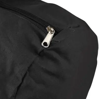 Bolsa deportiva algodón 180 g/m² con cremallera