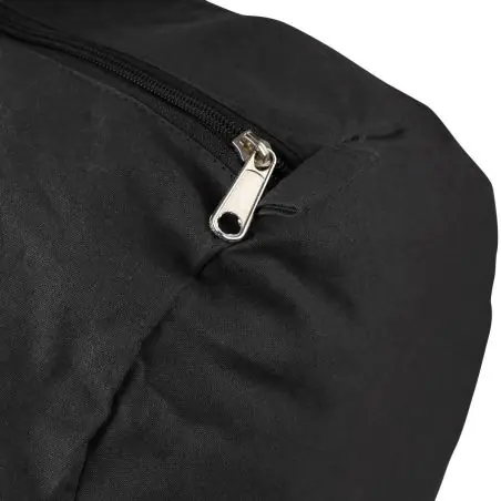 Bolsa deportiva algodón 180 g/m² con cremallera
