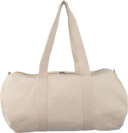 Bolsa deportiva algodón 180 g/m² natural