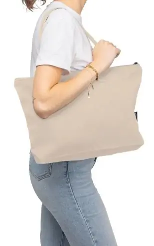 Bolsa tote polialgodón reciclado 330 g/m²