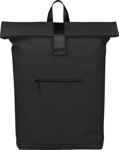 Mochila rolltop PU reciclado 19 L portátil 16"