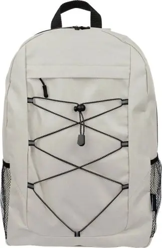 Mochila deportiva rPET 600D con bandas elásticas