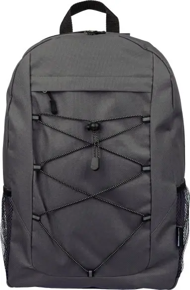 Mochila deportiva rPET 600D con bandas elásticas