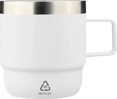 Taza termo acero reciclado cerámica