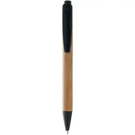 Bolígrafo de bambú con tinta negra 14,1 cm