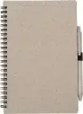 Libreta A5 paja de trigo con bolígrafo - Imagen 6