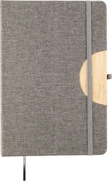 Cuaderno A5 RPET 300D soporte móvil