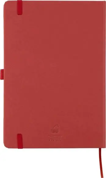 Cuaderno Gertrud A5 80p rayas cartón residuos bio FSC soja
