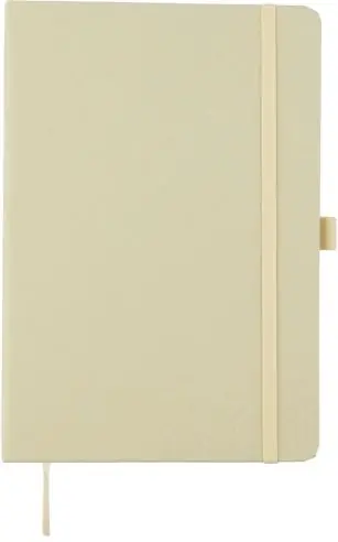 Cuaderno Gertrud A5 80p rayas cartón residuos bio FSC soja