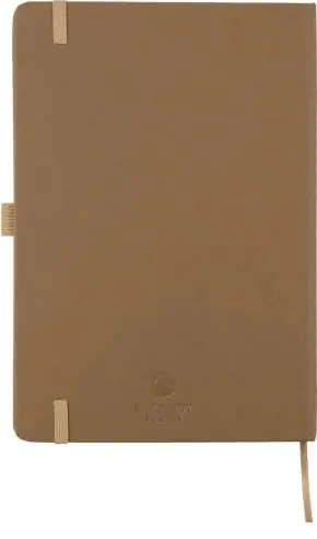 Cuaderno Gertrud A5 80p rayas cartón residuos bio FSC soja