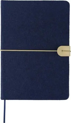 Cuaderno A5 fieltro reciclado 80 hojas