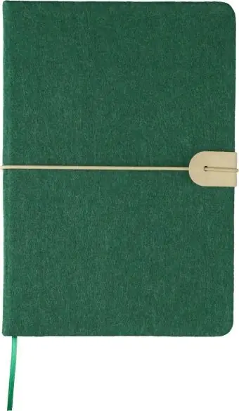 Cuaderno A5 fieltro reciclado 80 hojas