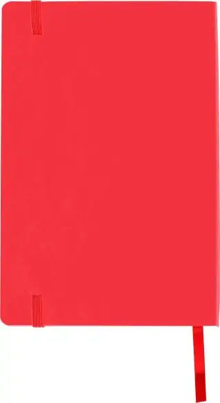 Cuaderno A5 PU reciclado con bolsillo
