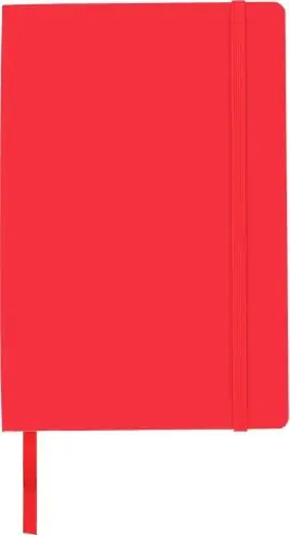 Cuaderno A5 PU reciclado con bolsillo