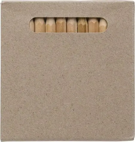 Set Devin de 12 lápices FSC en caja cartón