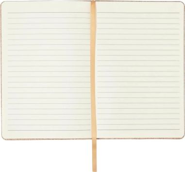 Cuaderno A5 PU aspecto corcho 96 páginas papel FSC Mix