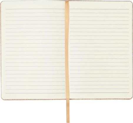 Cuaderno A5 PU aspecto corcho 96 páginas papel FSC Mix