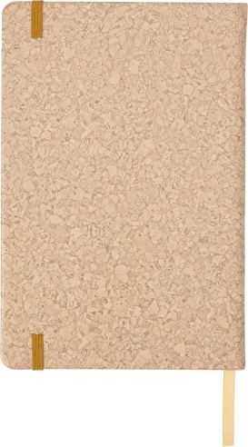 Cuaderno A5 PU aspecto corcho 96 páginas papel FSC Mix
