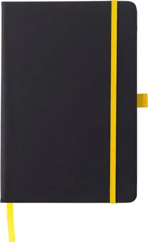 Cuaderno Charlene PU reciclado A5 96p FSC grabado láser