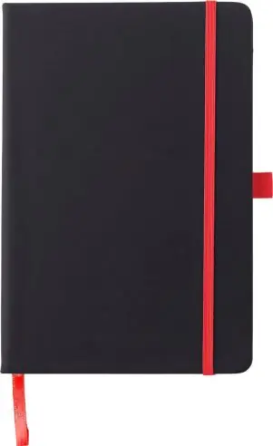 Cuaderno Charlene PU reciclado A5 96p FSC grabado láser