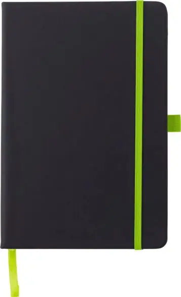 Cuaderno Charlene PU reciclado A5 96p FSC grabado láser