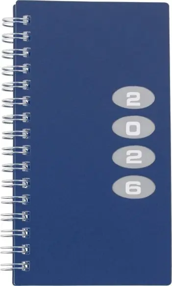 Agenda bolsillo FSC Wire-O 72 páginas