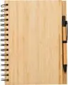Libreta A5 bambú con bolígrafo - Imagen 12