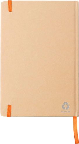 Cuaderno A5 cartón reciclado 80 páginas