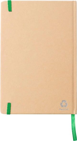 Cuaderno A5 cartón reciclado 80 páginas