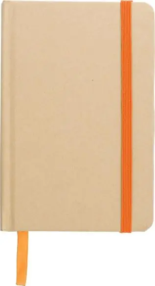 Cuaderno A6 cartón reciclado 160 páginas