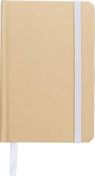 Cuaderno A6 cartón reciclado 160 páginas