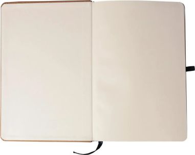 Cuaderno A5 piel reciclada 200 páginas papel FSC Mix