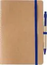 Cuaderno cartón reciclado A5 120p FSC bolígrafo cartón paja - Imagen 8