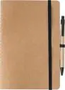 Cuaderno cartón reciclado A5 120p FSC bolígrafo cartón paja - Imagen 22