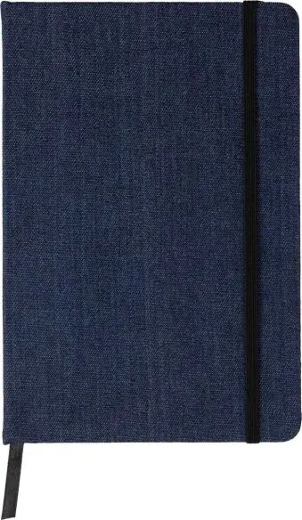 Cuaderno A5 tela vaquera 80 páginas