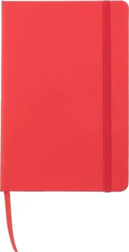 Cuaderno A5 PU reciclado cuadrícula 96 páginas