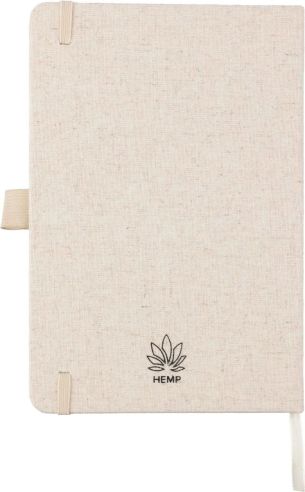 Cuaderno A5 de cáñamo 80 páginas FSC Mix