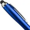 Bolígrafo ABS reciclado grip caucho stylus negro - Imagen 8