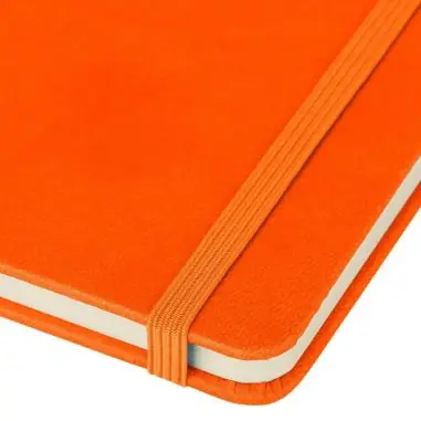 Cuaderno PU reciclado A5 80p 70gsm FSC grabado relieve