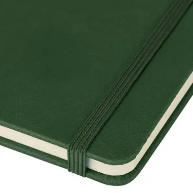 Cuaderno PU reciclado A5 80p 70gsm FSC grabado relieve