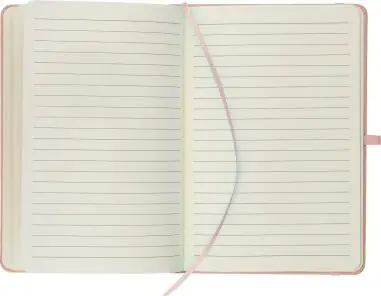 Cuaderno PU reciclado A5 80p 70gsm FSC grabado relieve