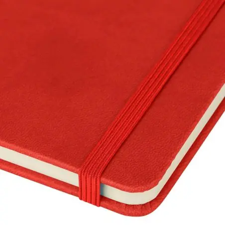 Cuaderno PU reciclado A5 80p 70gsm FSC grabado relieve