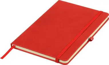 Cuaderno PU reciclado A5 80p 70gsm FSC grabado relieve