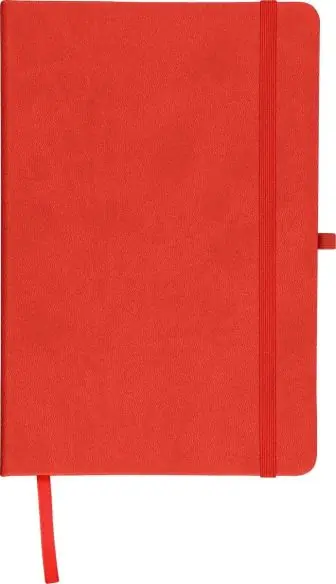 Cuaderno PU reciclado A5 80p 70gsm FSC grabado relieve