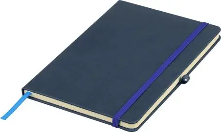 Cuaderno PU reciclado A5 80p 70gsm FSC grabado relieve