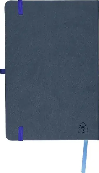 Cuaderno PU reciclado A5 80p 70gsm FSC grabado relieve