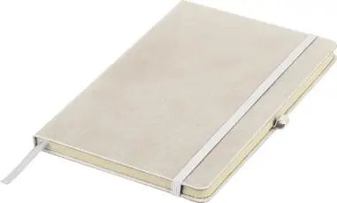 Cuaderno PU reciclado A5 80p 70gsm FSC grabado relieve