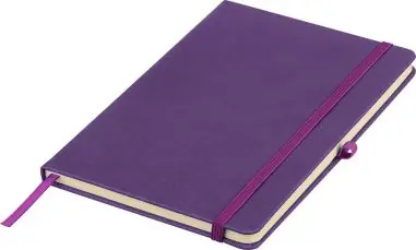 Cuaderno PU reciclado A5 80p 70gsm FSC grabado relieve